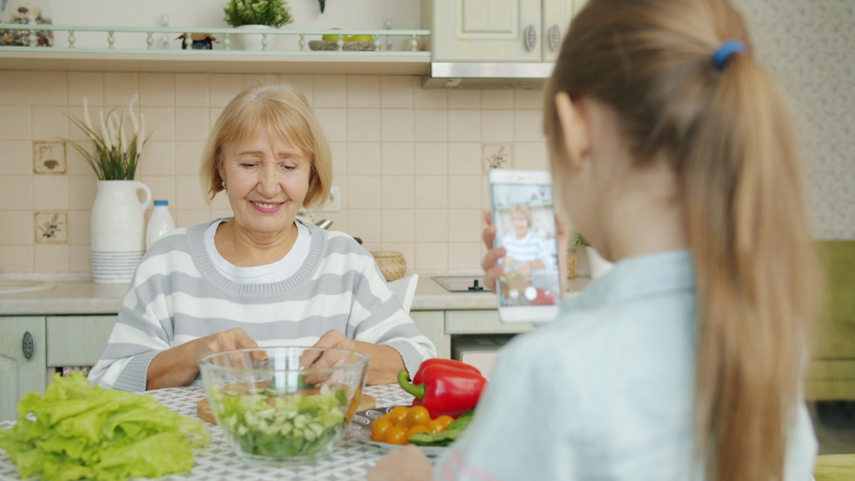 Nutritionist reviewing dietary content